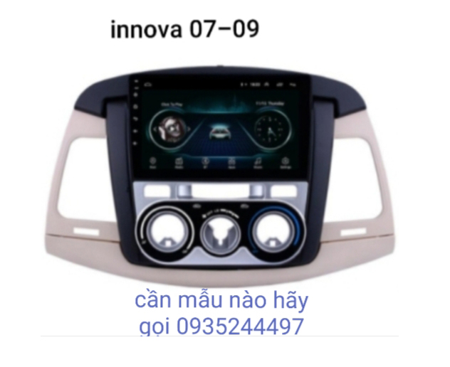 MÀN HÌNH ANDROID TOYOTA INNOVA 2007-2009